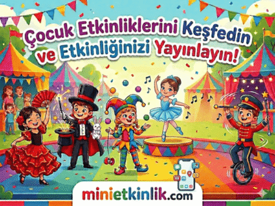 Çocuk etkinlikleri gosterisi