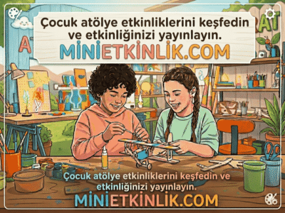 Çocuk atölyesi etkinlikleri