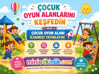 Çocuk oyun alanları İzmir